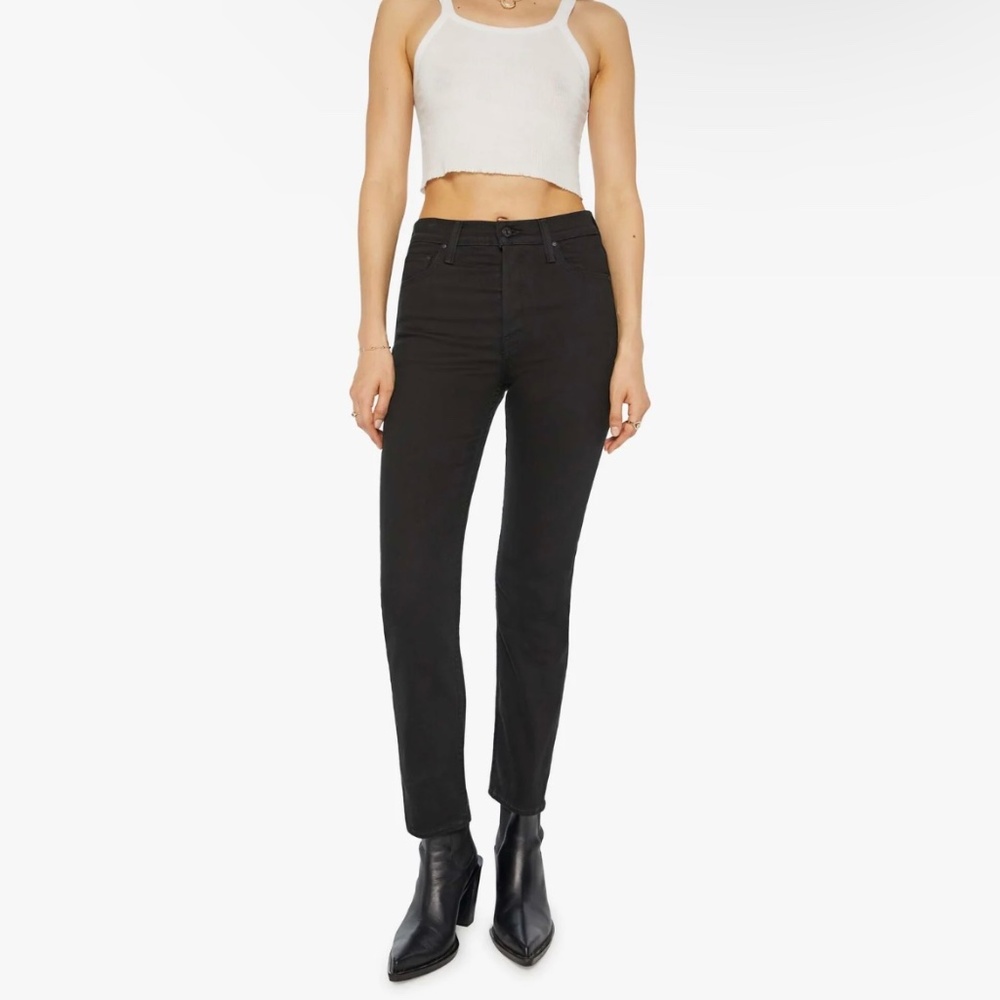 Mother Denim Tomcat Black Jeans size 28 New With Tags NWT